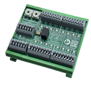 16-Kanaals spanningsmeetmodule naar Modbus